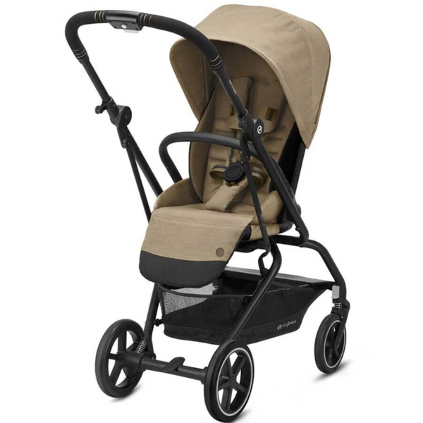 Прогулянкова коляска Cybex Eezy S Twist+ 2 BLK B Classic Beige Mid (520002863) - Pampik
