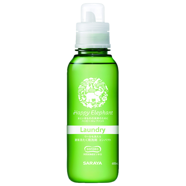 Гипоаллергеная жидкость для стирки Happy Elephant, 600 мл (26032) - Pampik
