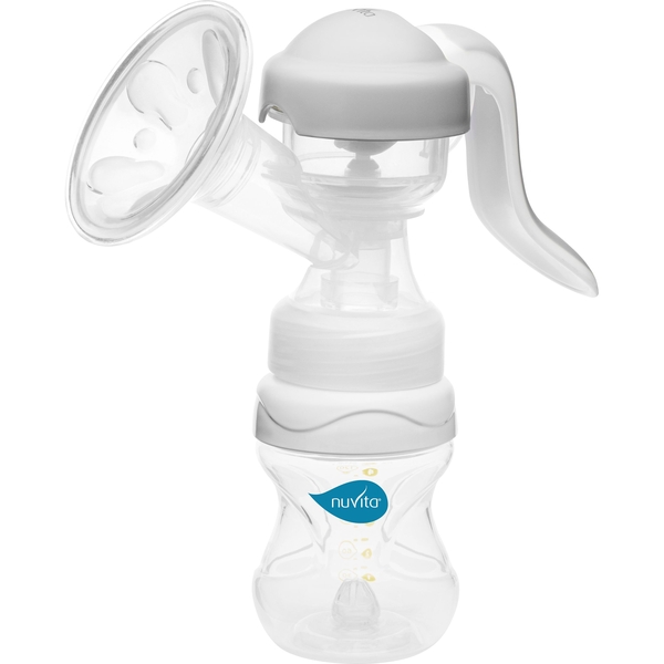 Молоковідсмоктувач Nuvita механічний з регульованою ручкою (NV1215M) - Pampik