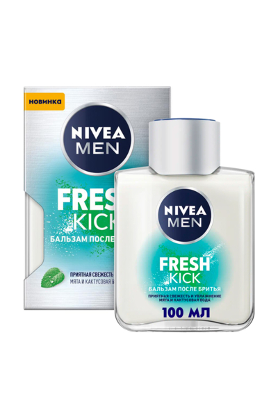 Бальзам после бритья Nivea Men Fresh Kick, 100 мл (81383) - Pampik