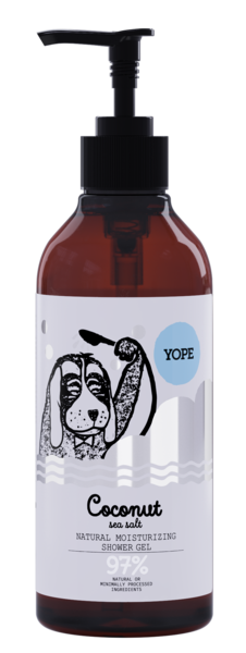 Гель для душа Yope Coconut&Sea Salt, 400 мл - Pampik