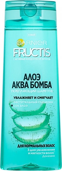 Шампунь Garnier Fructis Алое, для нормального волосся, 250 мл - Pampik