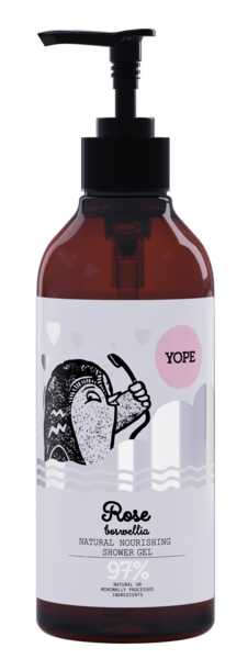Гель для душа Yope Rose&Boswellia, 400 мл - Pampik