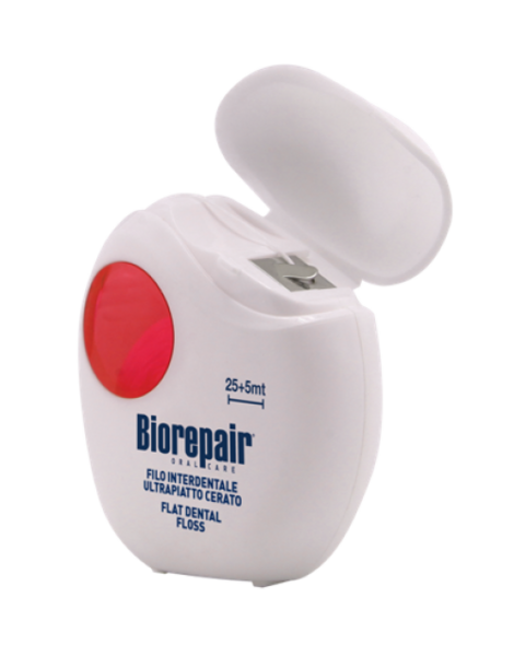 Зубна нитка-флос Biorepair Позбавлення чутливості з гідроксиапатитом та цинком РСА, 30 м - Pampik - 2