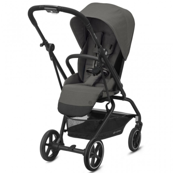 Прогулянкова коляска Cybex Eezy S Twist+ 2 BLK B Soho Grey Mid (520001955) - Pampik