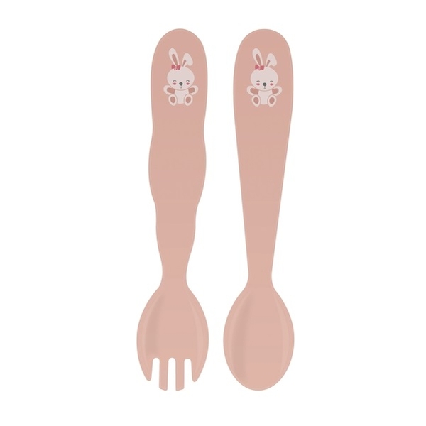 Набір столових приборів Tramontina Baby Le Petit, 2 предмети, помаранчевий (23797/402) - Pampik