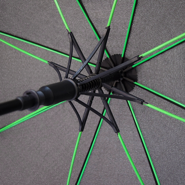 Парасолька Bergamo Line, чорний з зеленим (7130009) - Pampik - 5