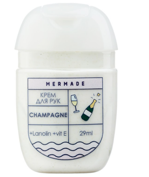 Крем для рук Mermade з ланолін Champagne, 29 мл (MRC0004) - Pampik