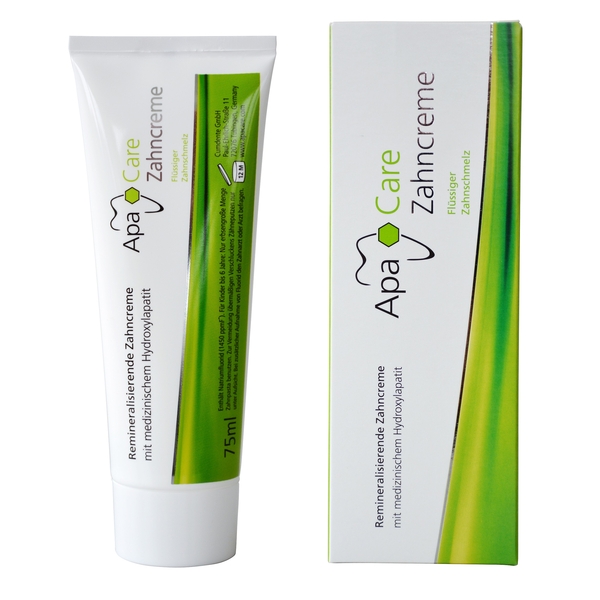 Реминерализирующая зубная паста Apa Care Жидкая эмаль, 75 мл - Pampik