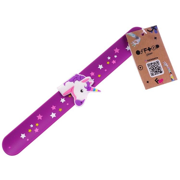 Іграшковий браслет Єдиноріг Offtop, фіолетовий (860256) - Pampik