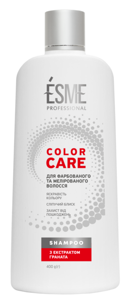 Шампунь Esme Color Care з екстрактом гранату, 400 мл - Pampik