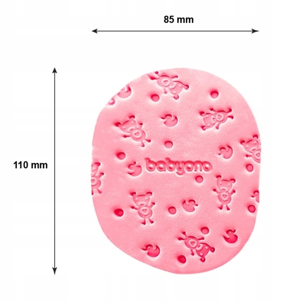 Губка для купання BabyOno, рожевий (063/02) - Pampik - 2