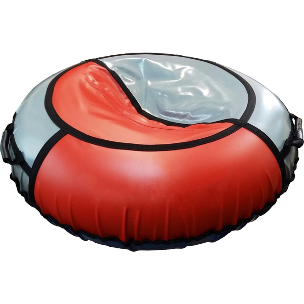 Тюбінг Traverse Стандарт, d 80 см, сірий з червоним - Pampik