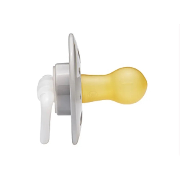 Кругла пустушка Nip Вишенька, латексна, 0-6 міс., помаранчевий (91008) - Pampik - 2