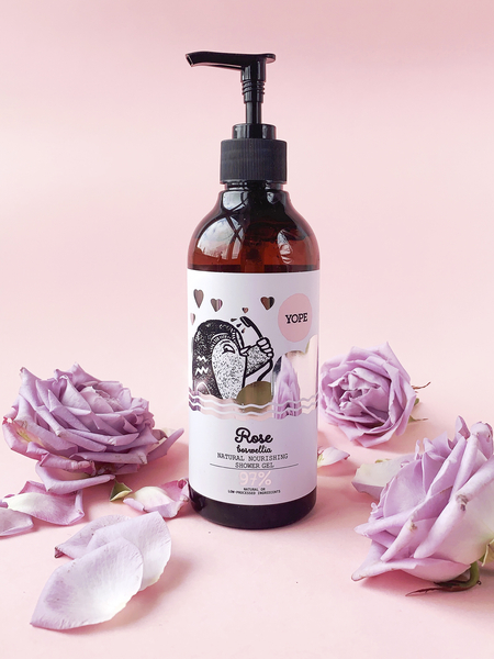 Гель для душа Yope Rose&Boswellia, 400 мл - Pampik - 3