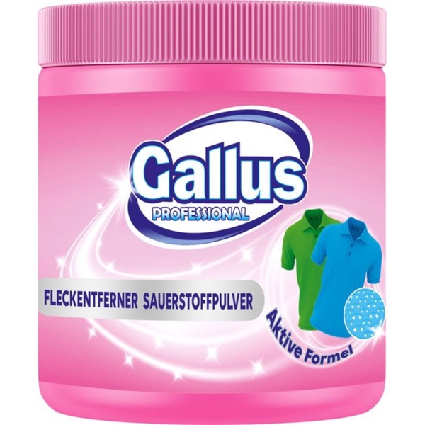 Пятновыводитель Gallus для цветных вещей, 600 г - Pampik