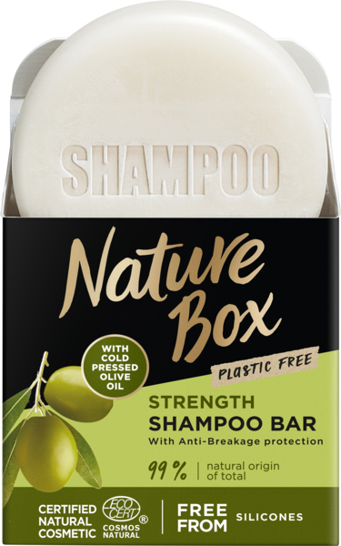 Твердый шампунь Nature Box Olive Oil, для укрепления длинных волос и противодействия ломкости, с оливковым маслом холодного отжима, 85 г - Pampik - 2