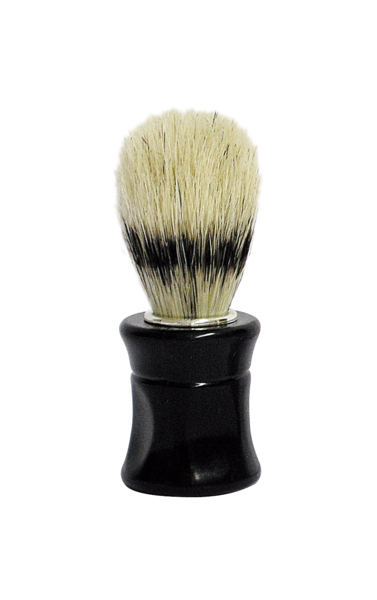 Помазок для бритья Titania с пластиковой ручкой, натуральная щетина (1701) - Pampik