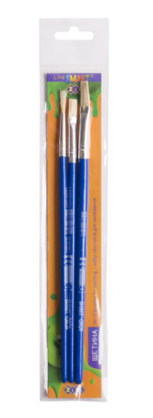 Набір пензликів ZiBi Kids Smart щетина №3, №6, №9 3 шт (ZB.6965BFR-2) - Pampik