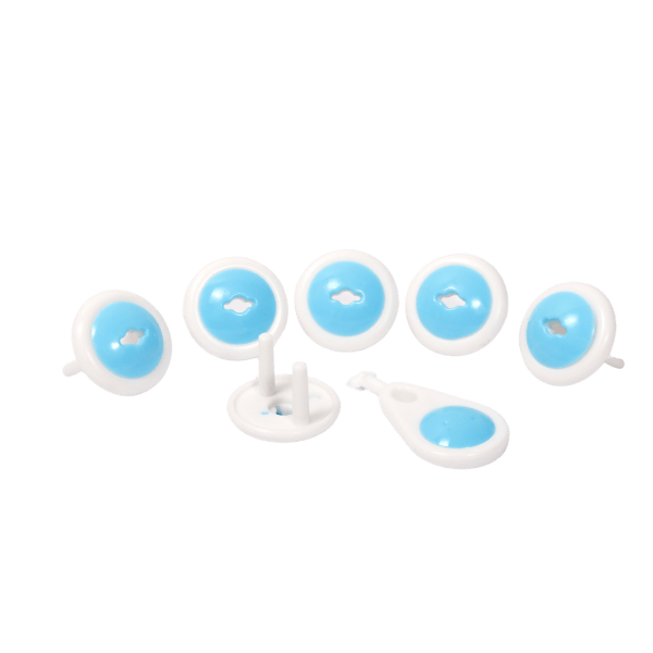 Заглушки на розетки Lindo, із ключем, 6 шт. (Рк 948) - Pampik - 2