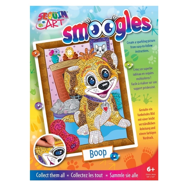 Набір для творчості Sequin Art Smoogles Щеня (SA1816) - Pampik