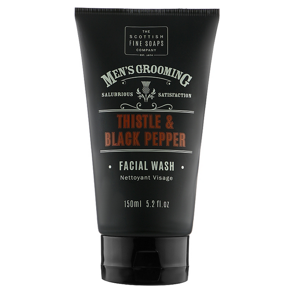 Гель для вмивання Scottish Fine Soaps Men`s Grooming Thistle&Black Pepper Facial Wash, 150 мл (93264) - Pampik