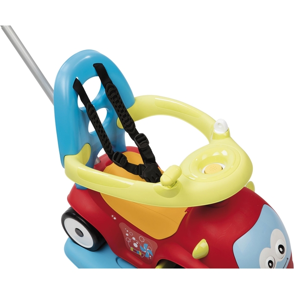 Машина для катания Smoby Toys Маэстро 4 в 1 с функцией качели красная (720302) - Pampik - 3