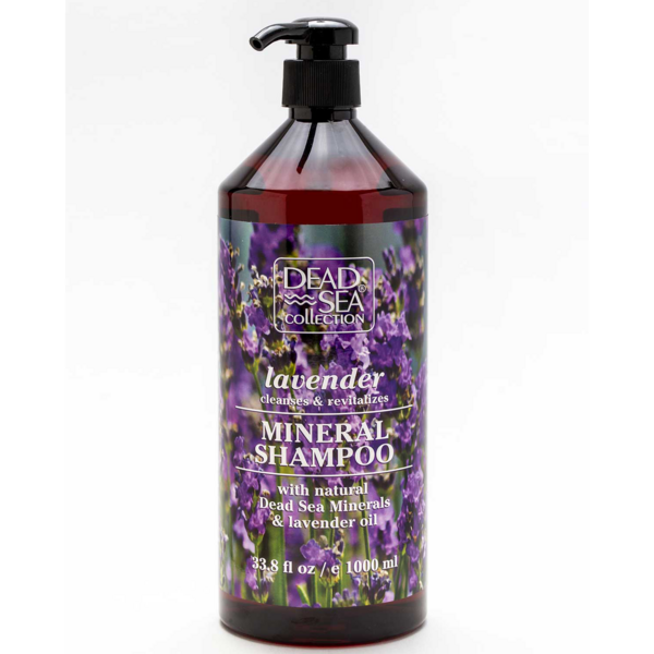 Шампунь Dead Sea Collection з мінералами Мертвого моря та олією лаванди, 1000мл - Pampik