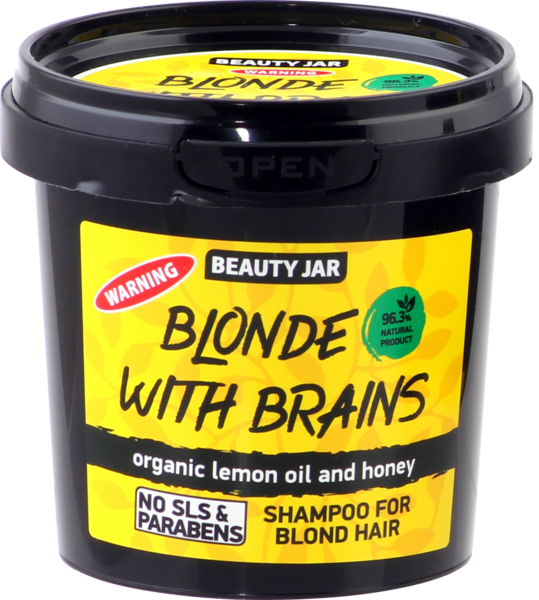 Шампунь Beauty Jar Blonde with brain, для блондинок, 150 мл - Pampik