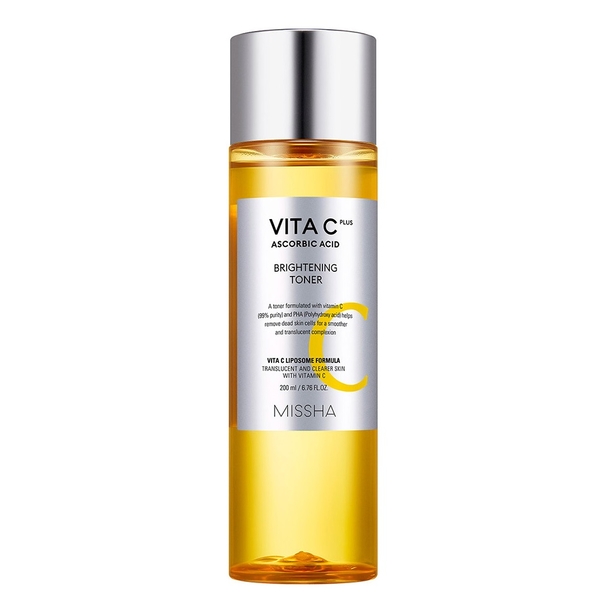Тонер для обличчя Missha Vita C Plus, 200 мл - Pampik