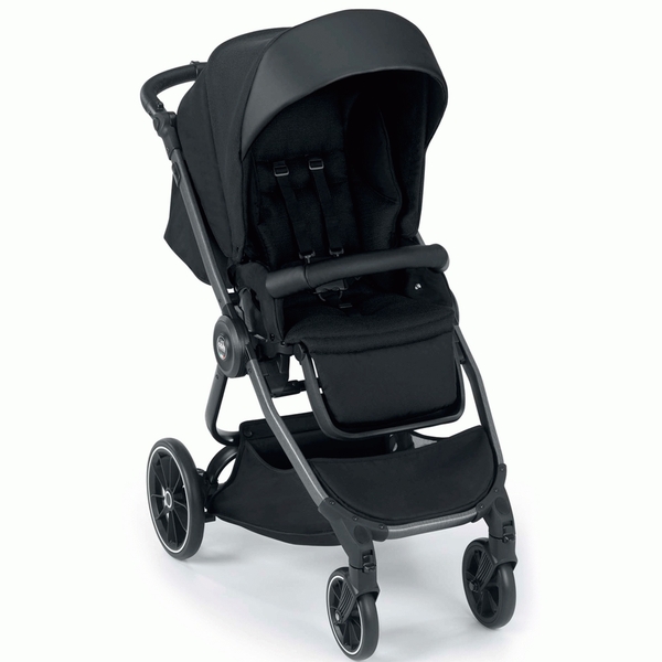 Універсальна коляска 2 в 1 CAM Techno Soul рама срібна, чорна (805T/V94/970/500K) - Pampik - 3
