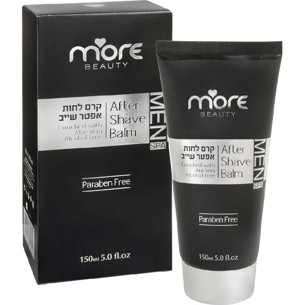 Зволожуючий крем після гоління для чоловіків More Beauty з Алое Віра, 150 мл - Pampik