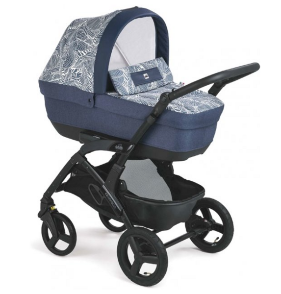Універсальна коляска 3 в 1 CAM Dinamico Smart, синій (897025/T914) - Pampik