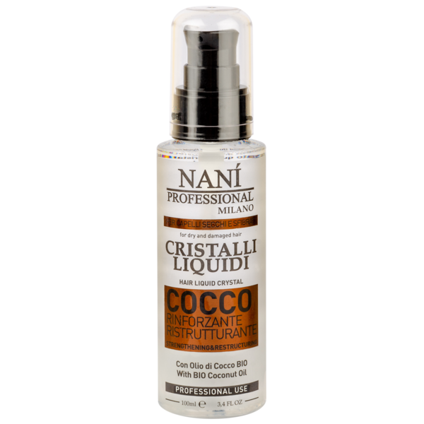 Жидкие кристаллы для волос Nani Professional Кокос, 100 мл (NPKLCO100) - Pampik