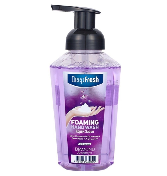 Мило-піна для рук DeepFresh Amethyst, 400 мл (807387) - Pampik