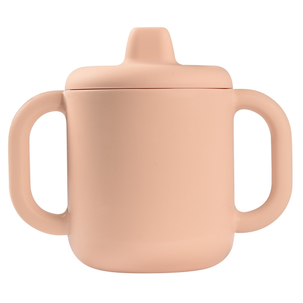 Поїльник силіконовий Beaba, 170 мл, рожевий (913525) - Pampik