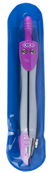 Циркуль ZiBi Kids Line Start, рожевий (ZB.5390-10) - Pampik