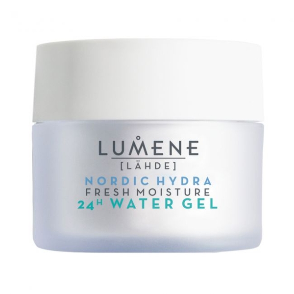 Зволожуючий та освіжаючий аква-гель Lumene Lahde Fresh Moisture 24h, 50 мл (8000019474229) - Pampik
