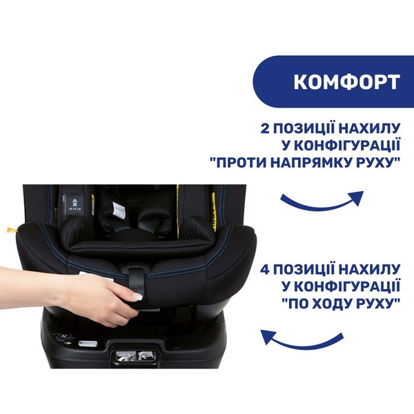 Автокресло Chicco Seat3Fit i-Size Air, черный (79879.72) - Pampik - 8