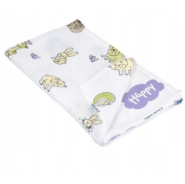 Багаторазові пелюшки Bella Baby Happy, 80x80 см, 3 шт. (BB-054-8080-001) - Pampik - 3