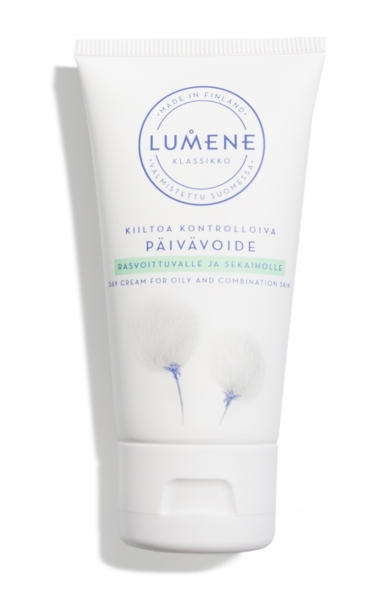 Матуючий денний крем для жирної та комбінованої шкіри Lumene Klassikko, 50 мл (8000017593392) - Pampik