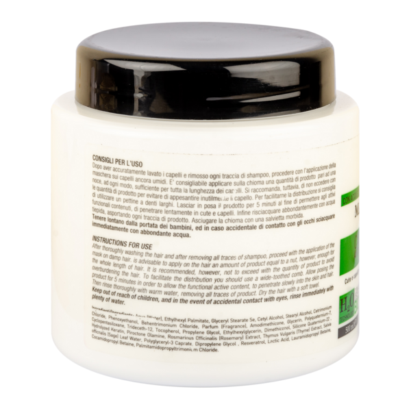 Маска Nani Professional, для жирных волос склонных к перхоти, 500 мл (NPMAD500) - Pampik - 2