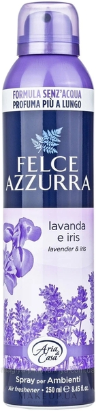 Освежитель воздуха Felce Azzurra Spray Lavanda e Iris, 250 мл - Pampik