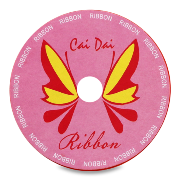 Подарочная оберточная лента Offtop, 9 метров, розовый (832948) - Pampik - 2