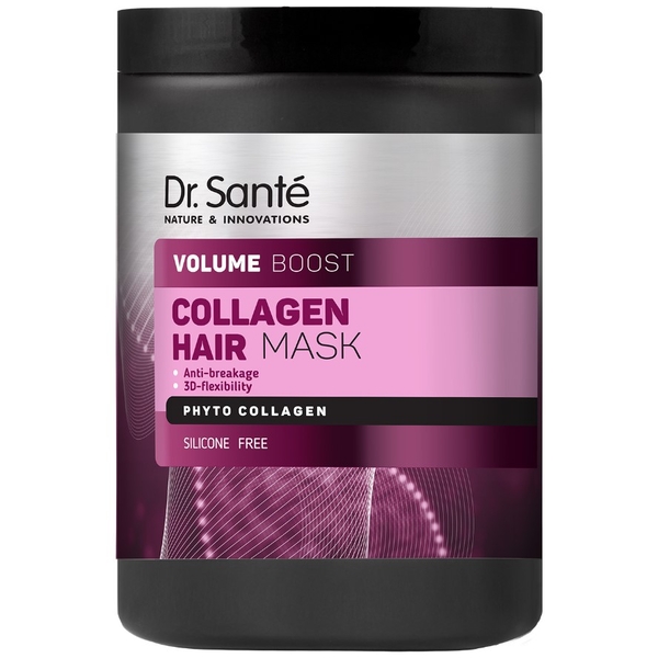 Маска для волос Dr. Sante Collagen Hair Volume boost, 1 л - Pampik