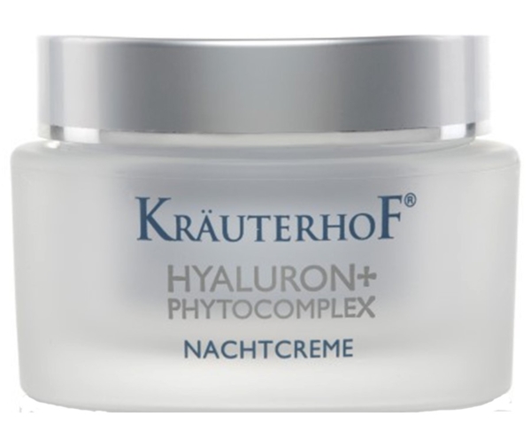 Крем ночной Krauterhof Hyaluron с фитокомплексом и гиалуроновой кислотой, 50 мл (20918) - Pampik