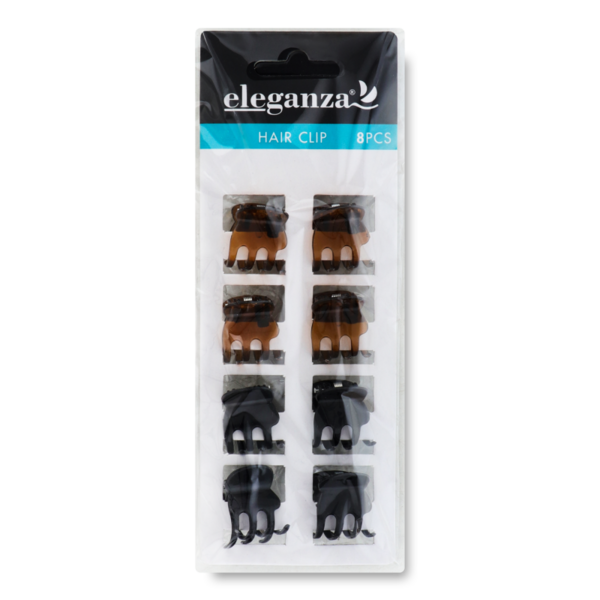 Набір шпильок для волосся Eleganza, 8 шт., в асортименті (850613) - Pampik