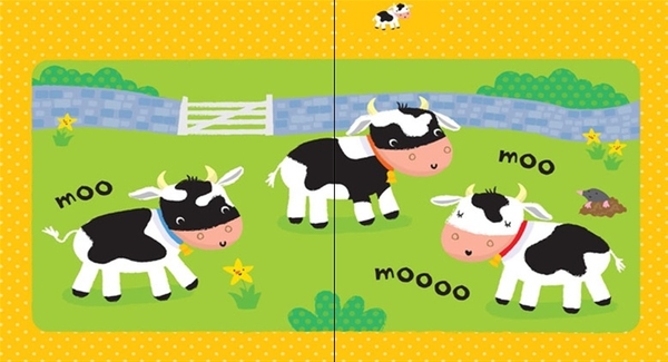 Інтерактивна книга Baby's Very First Noisy Book Farm - Fiona Watt, англ. мова (9781409563440) - Pampik - 3