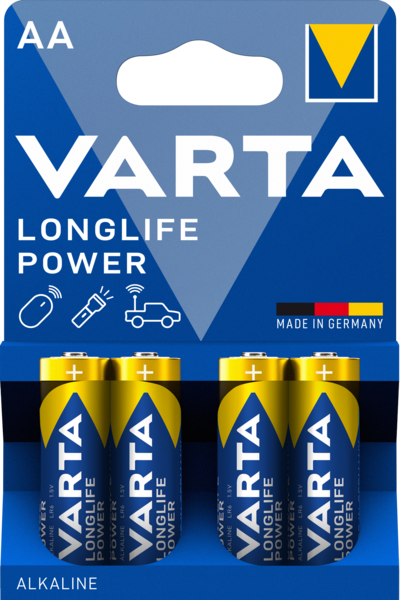 Батарейка Varta High Energy AA Bli 4, 4 шт. (4906121414) - Pampik
