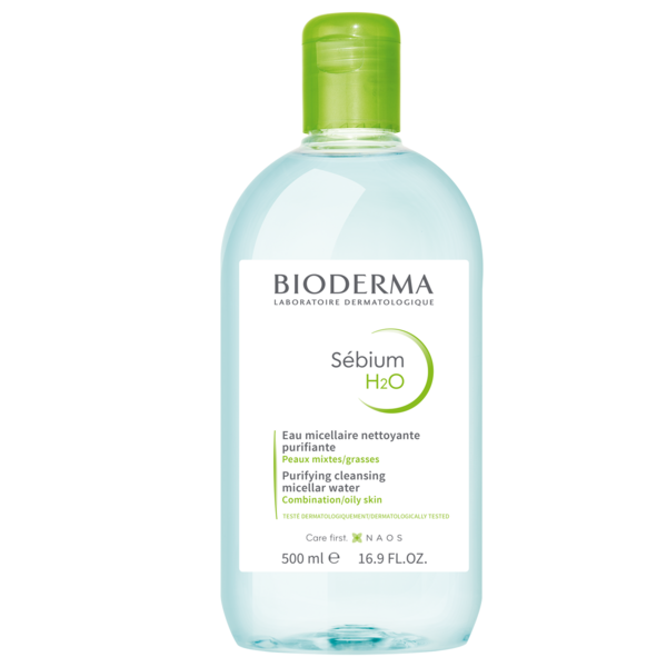 Міцелярна вода Bioderma Sebium H2O 500 мл (028642X) - Pampik